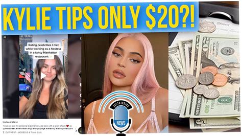 kylie jenner tipping 20 dollars|More.